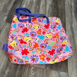 Estee Lauder Pink Smiley Tote